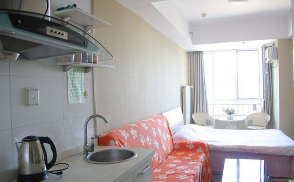 Lanting Serviced Apartment Qingdao Cbd الغرفة الصورة